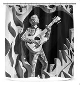 Indie Echo Shower Curtain